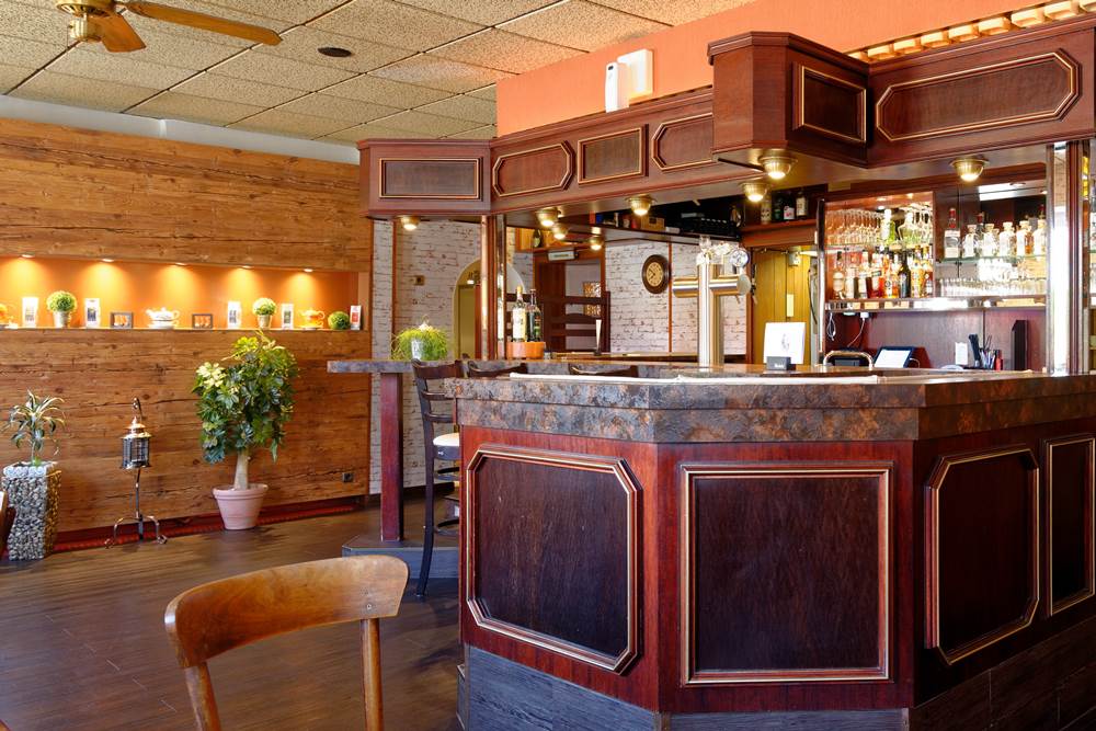 Theke im Restaurant Zum Köpenick Theke im Restaurant Zum Köpenick