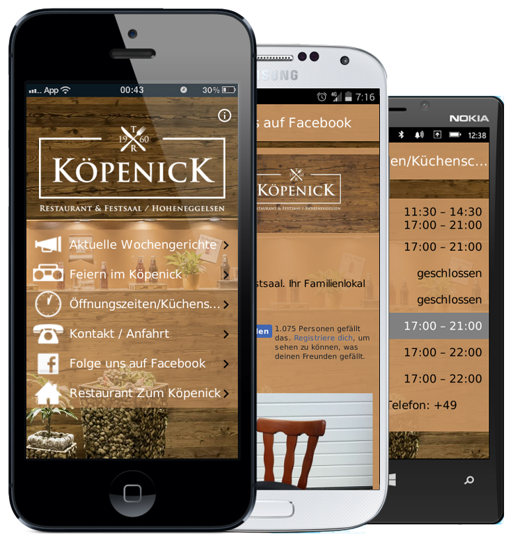 Immer bestens informiert mit der Köpenick App