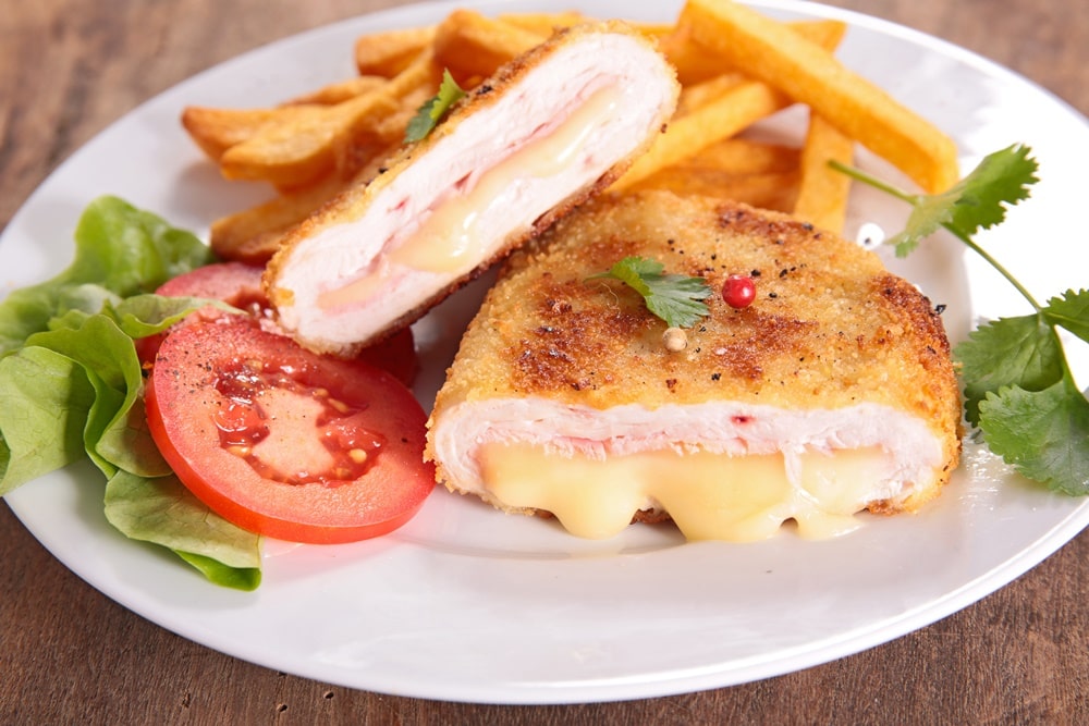 Cordon Bleu vom Hähnchenfilet